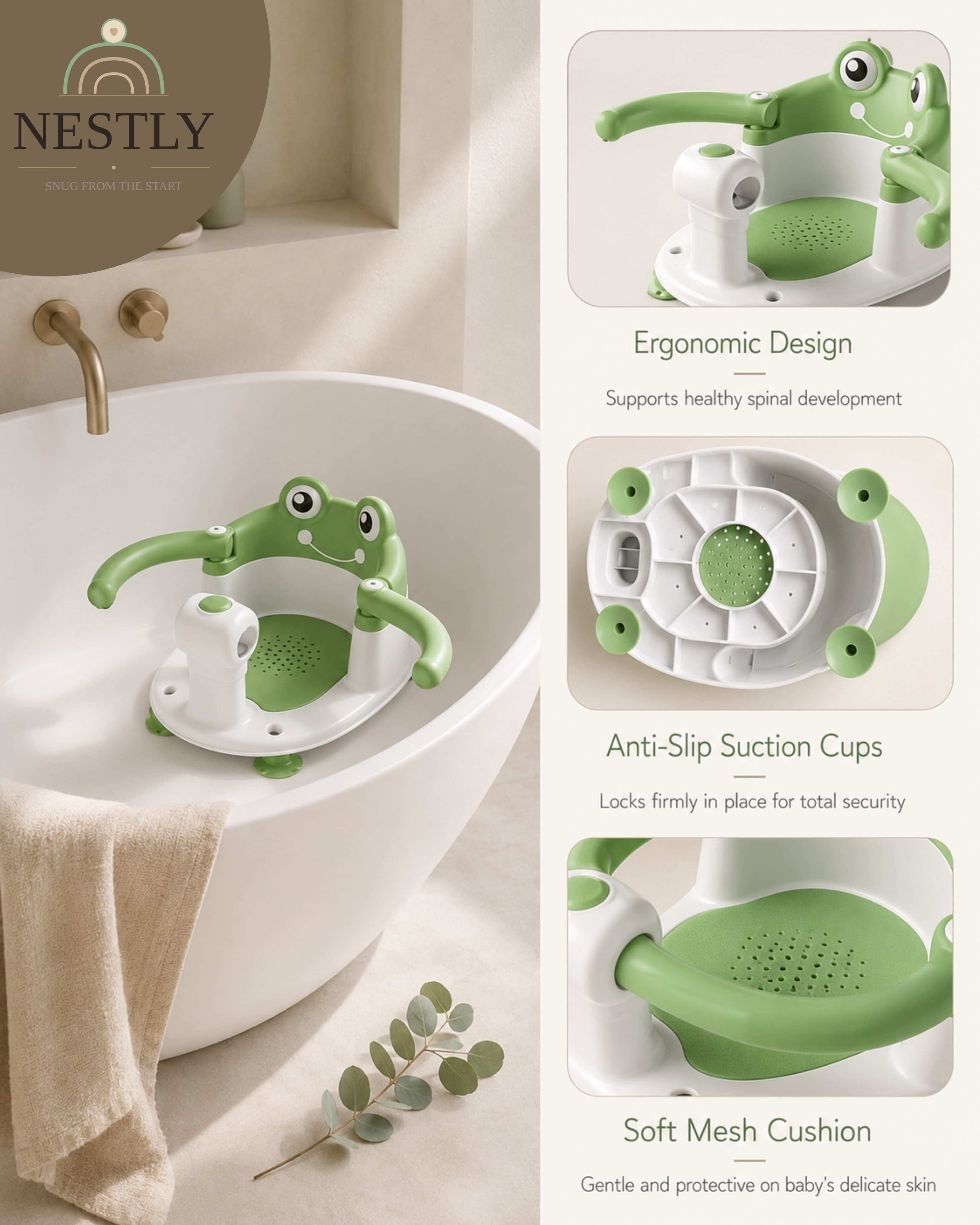 Froglit Bath Seat